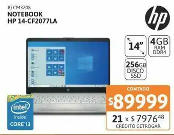 Samsung Not hp 14-cf2077la i3 4gb-256gb oferta