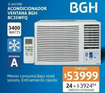 Samsung Acon vt bgh 3400w fs ea r410 bc35wfq oferta