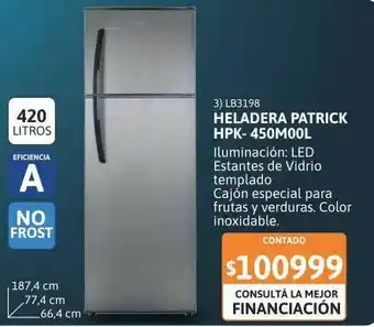 Helad nf patrick 420ls hpk-450m00l nf pl