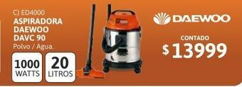Samsung Aspiradora daewoo davc 90-20l 1000w oferta