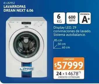 Samsung Lavarr drean next 6.06 eco 6k 600rpm cf oferta