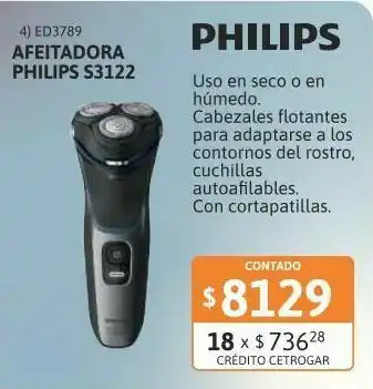 Samsung Afeitad philips s3122 serie 3000 oferta