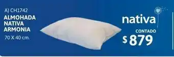 Samsung Almohada nativa armonia 70x40 sc oferta