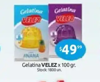 Cordiez Velez Gelatina x 100gr oferta