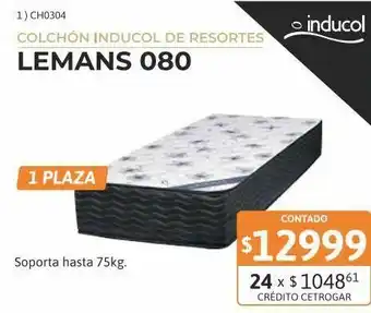 Colchon inducol le mans 080