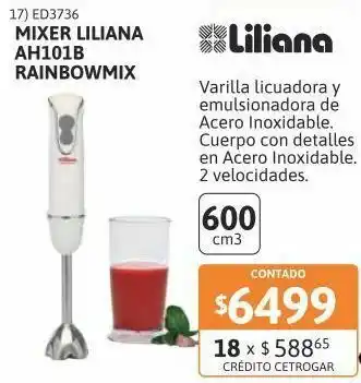 Mixer liliana ah101b rainbowmix bla