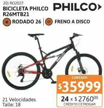Samsung Bicic philco r26mtb21v vertical t18 acer fd neg/rojo oferta