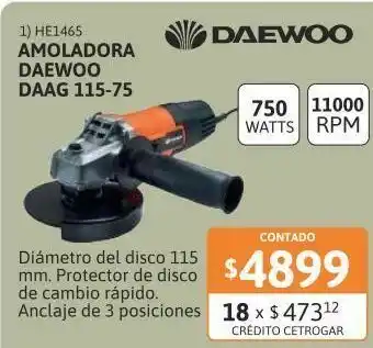 Samsung Amolad daewoo 4"1/2 760w daag 115-75 oferta