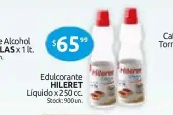 Cordiez Hileret Edulcorante Líquido x 250cc oferta