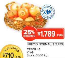 Carrefour Cebolla oferta