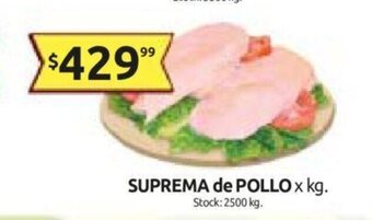 Cordiez Suprema de Pollo x kg oferta