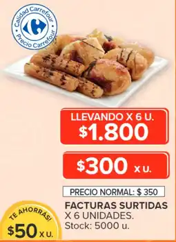 Carrefour Facturas surtidas oferta