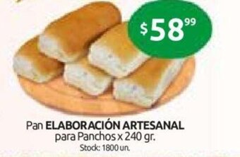 Cordiez Elaboración Artesanal Pan para Panchos x 240gr oferta