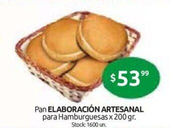 Cordiez Elaboración Artesanal Pan para Hamburguesas x 200gr oferta