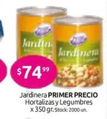 Cordiez Primer Precio Hortalizas y Legumbres Jardinera x 350gr oferta