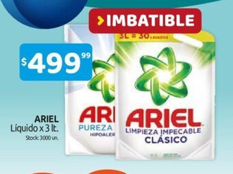 Cordiez Ariel Líquido x 3lt oferta