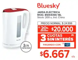 Carrefour Bluesky jarra eléctrica oferta