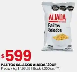 Changomas Palitos salados aliada oferta