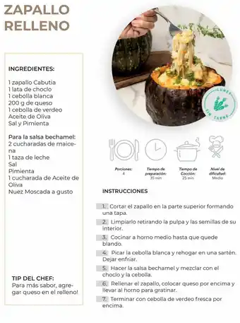 Jumbo Zapallo relleno oferta
