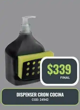 Maxiconsumo Dispenser Crom Cocina oferta