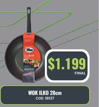 Maxiconsumo Wok Ilko 28cm oferta