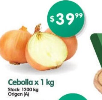 Supermercados Buenos Días Cebolla x 1kg oferta