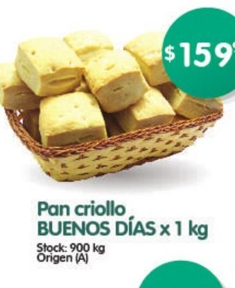 Supermercados Buenos Días Buenos Dias Pan criollo x 1kg oferta