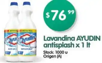 Supermercados Buenos Días Ayudin Lavandina antisplash x 1lt oferta