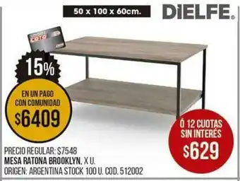 Coto Mesa Ratona Brooklyn oferta
