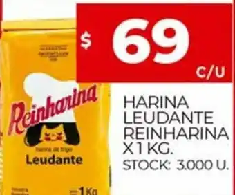 Supermercados DIA Harina Leudante Reinharina x 1kg oferta