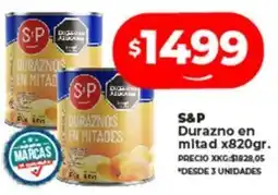 Supermayorista Vital S&P durazno en mitad oferta