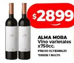 Supermayorista Vital Alma Mora vino varietales oferta