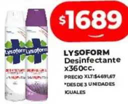 Supermayorista Vital Lysoform desinfectante oferta