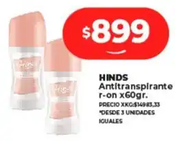 Supermayorista Vital Hinds antitranspirante r-on oferta