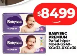 Supermayorista Vital Babysec premium pañal hiper oferta