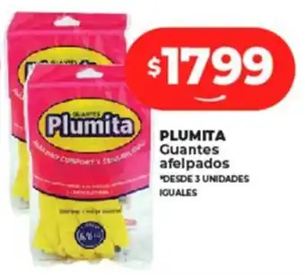 Supermayorista Vital Plumita guantes afelpados oferta