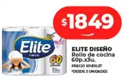 Supermayorista Vital Elite diseño rollo de cocina oferta