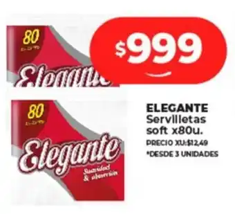 Supermayorista Vital Elegante servilletas soft oferta