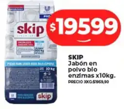 Supermayorista Vital Skip jabón en polvo bio enzimas oferta