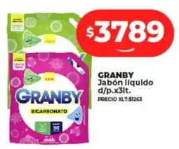 Supermayorista Vital Granby jabón líquido d/p. oferta