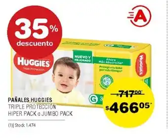 Atomo Conviene Huggies Pañales oferta