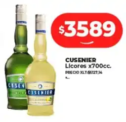 Supermayorista Vital Cusenier licores oferta