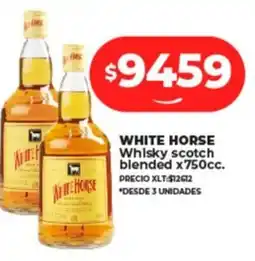 Supermayorista Vital White Horse whisky scotch blended oferta