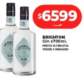 Supermayorista Vital Brighton gin oferta