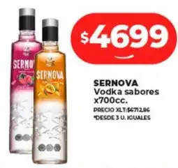 Supermayorista Vital Sernova vodka sabores oferta