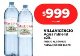 Supermayorista Vital Villavicencio agua mineral oferta