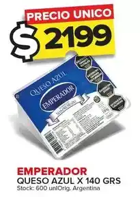 Carrefour Maxi Emperador - queso azul oferta