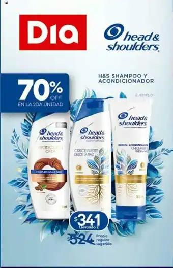 Supermercados DIA Head & Shoulder Y Acondicionador oferta