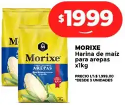 Supermayorista Vital MORIXE Harina de maíz para arepas oferta