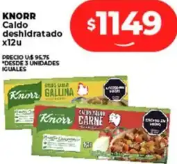 KNORR Caldo deshidratado